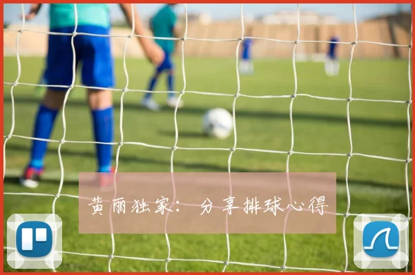 黄丽独家：分享排球心得